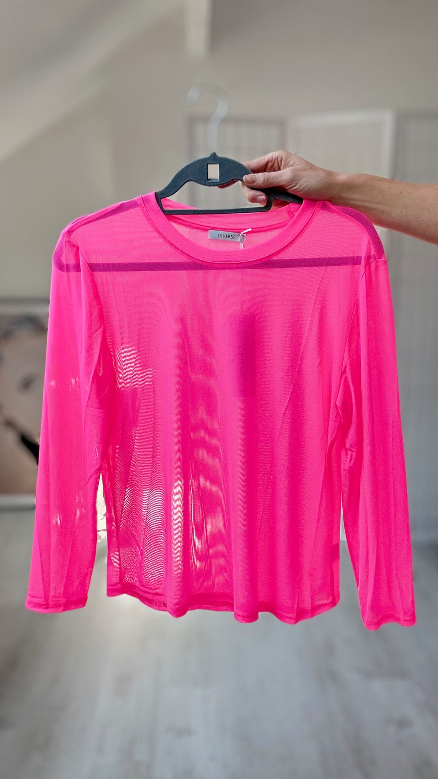 Studio Clothing Mesh Top mesh top