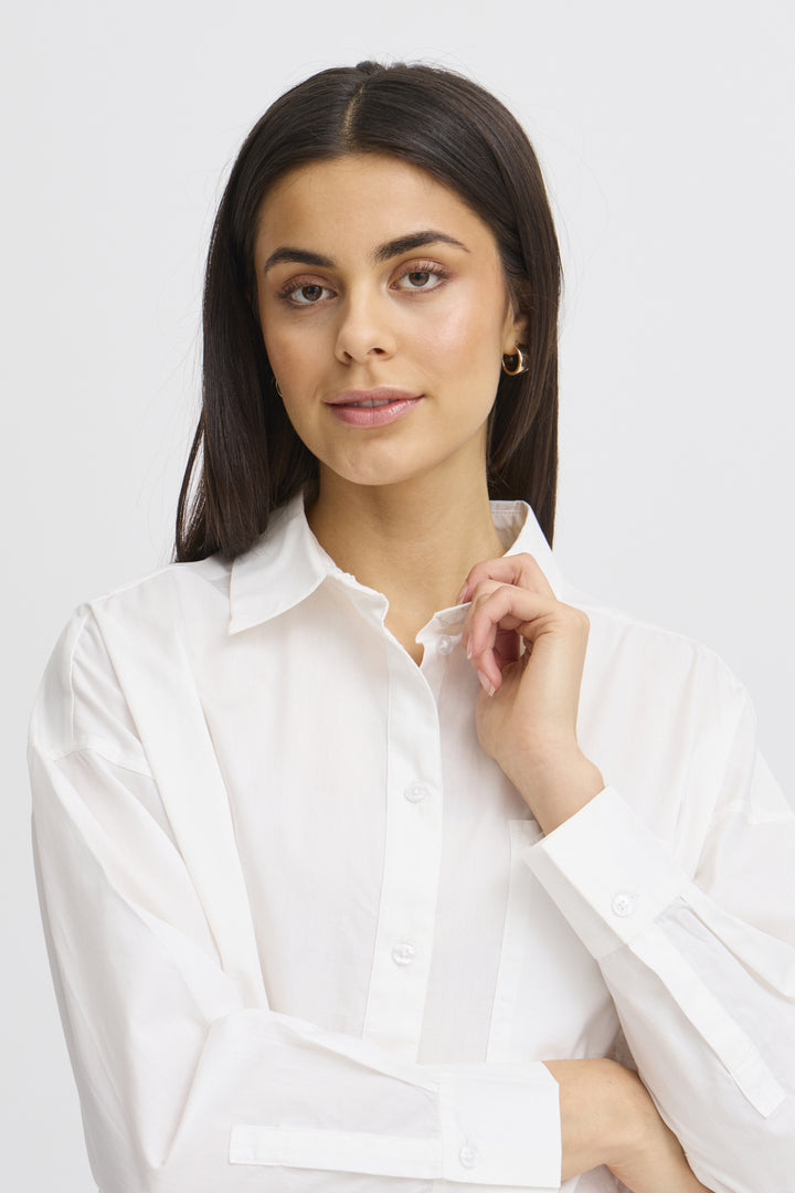 Fransa 20615545 fransa fibe shirt