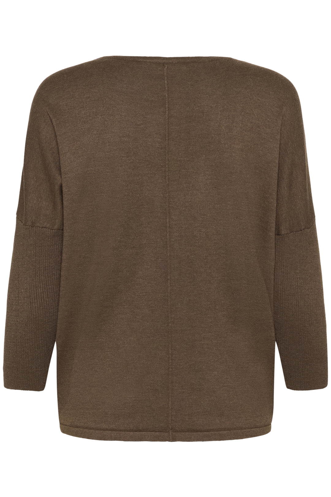 Saint Tropez 30500003 SAINT TROPEZ MILA ROUND NECK PULLOVER Fondue Fudge