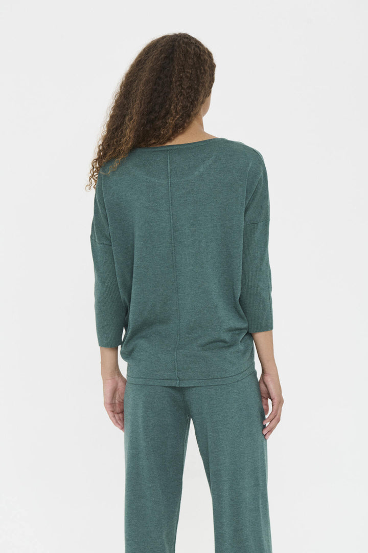 Saint Tropez 30500003 SAINT TROPEZ MILA ROUND NECK PULLOVER June Bug