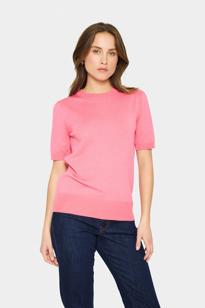 Saint Tropez 30511788 mila ss pullover Fruit Dove