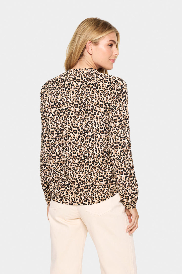 Saint Tropez 30513523 Eda blouse Black Leo