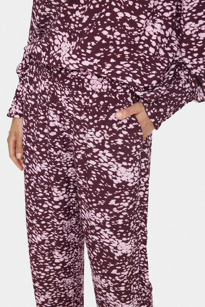 Saint Tropez 30514404 malika pants Fudge Spotty