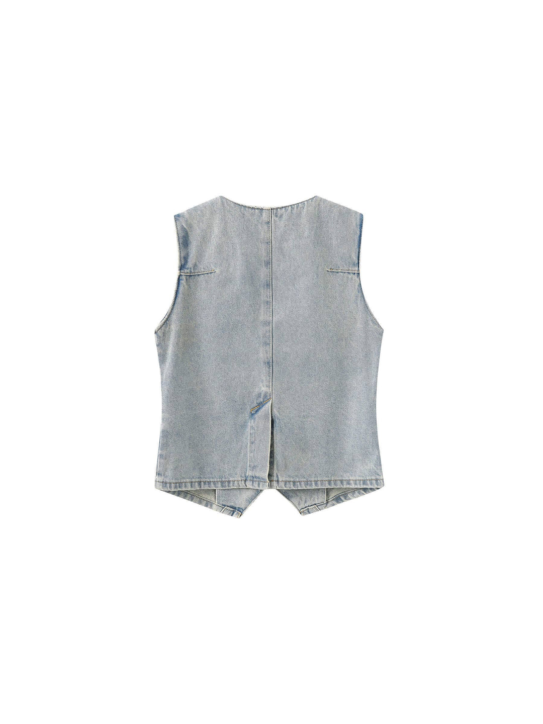 Cubic 4698 cotton denim waistcoat
