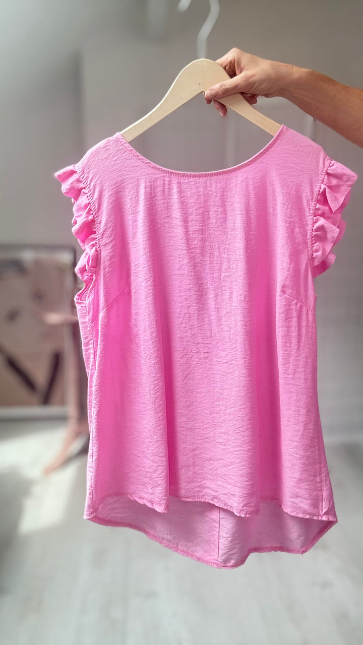 Studio Clothing Button Back Top