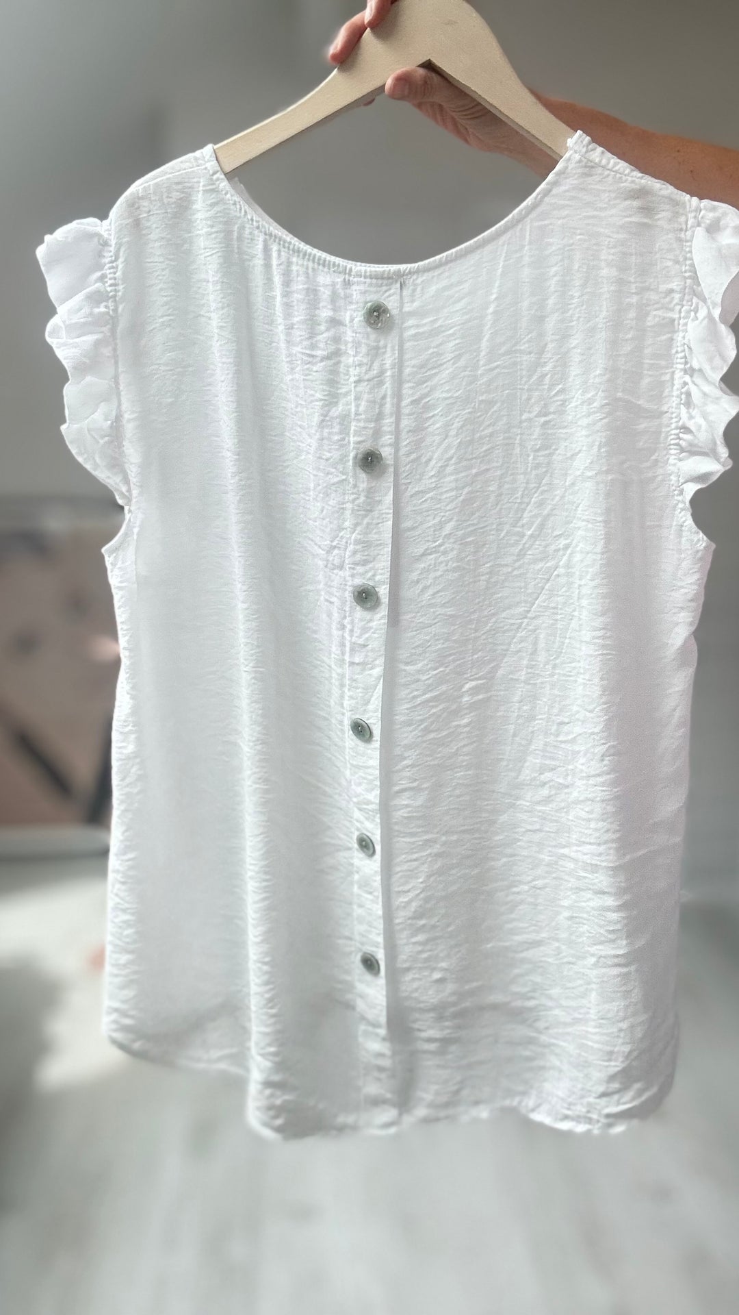 Studio Clothing Button Back Top