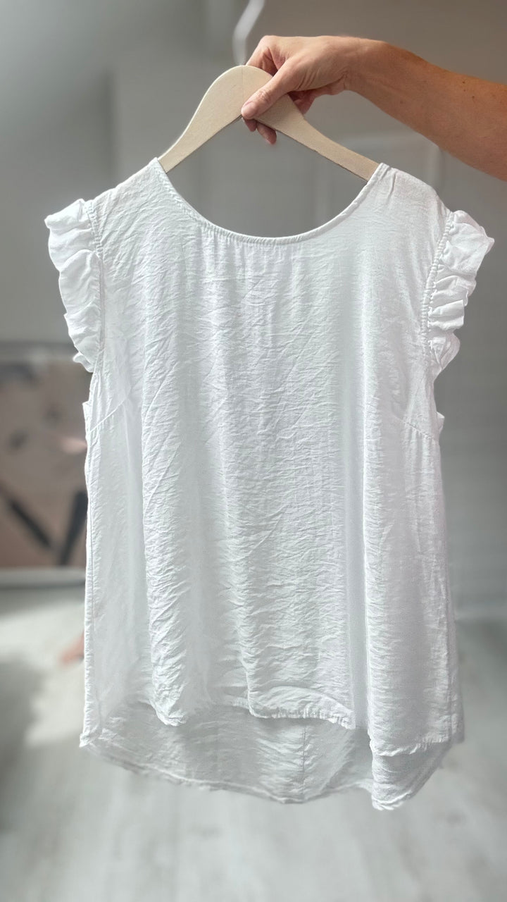 Studio Clothing Button Back Top