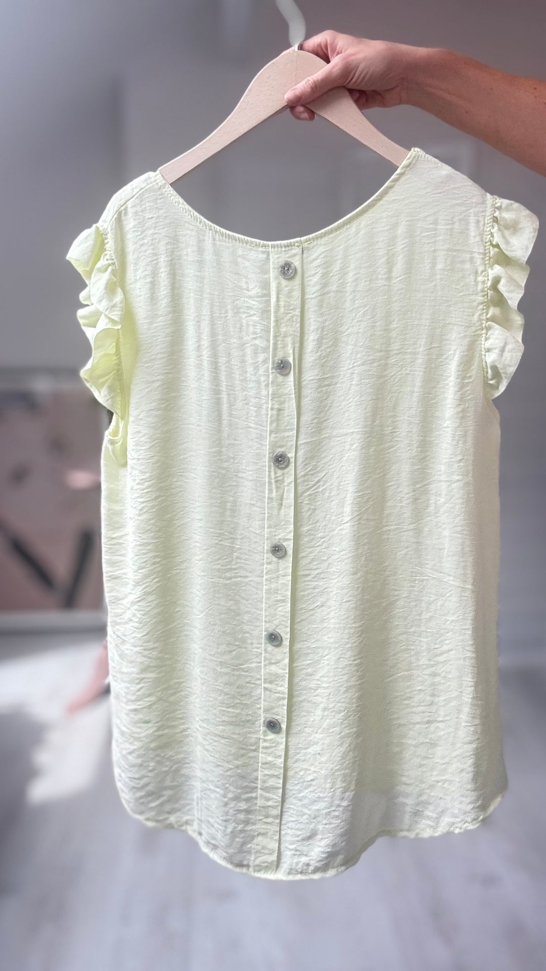 Studio Clothing Button Back Top