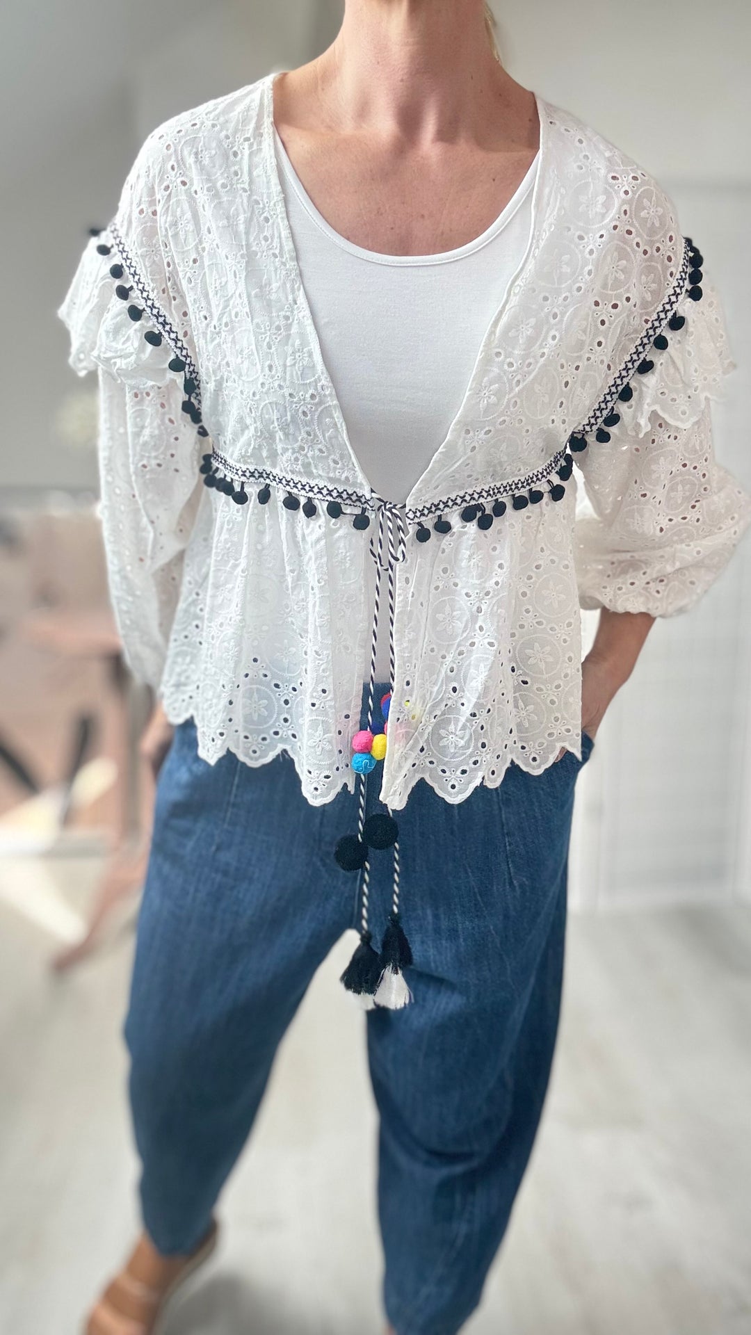 Studio Clothing Pom Pom Jacket Pom Pom Jacket